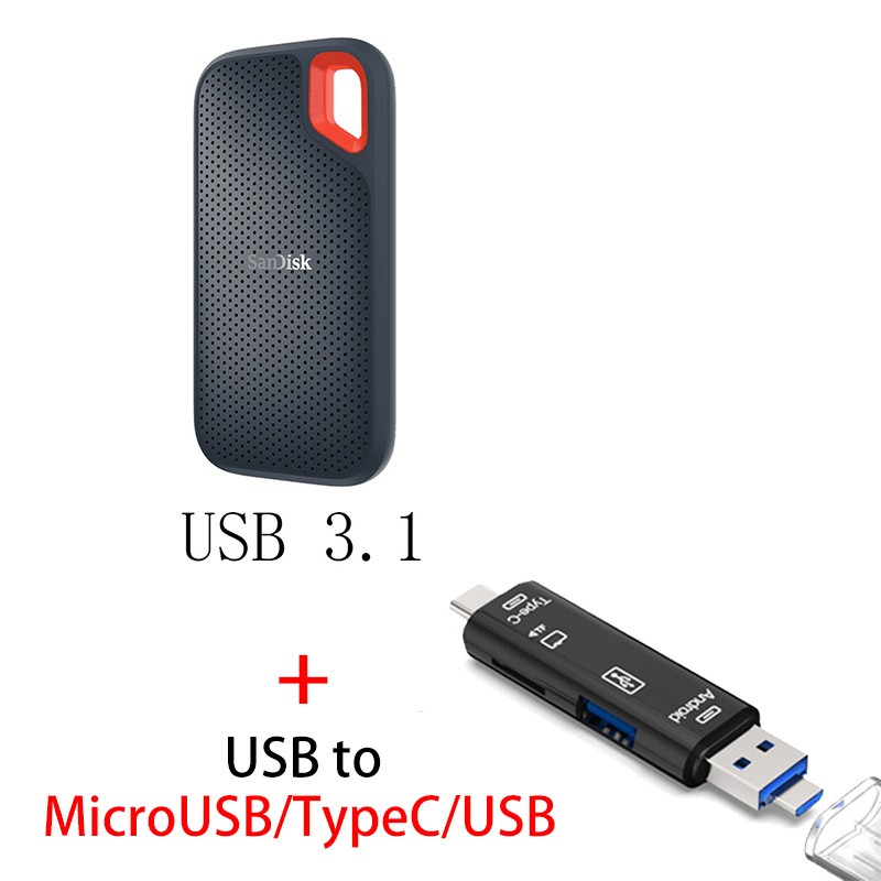 фото Hd externo 1t внешний ssd портативный ssd usb ssd внутренний ssd с корпусом hhd sandisk y211 500gb