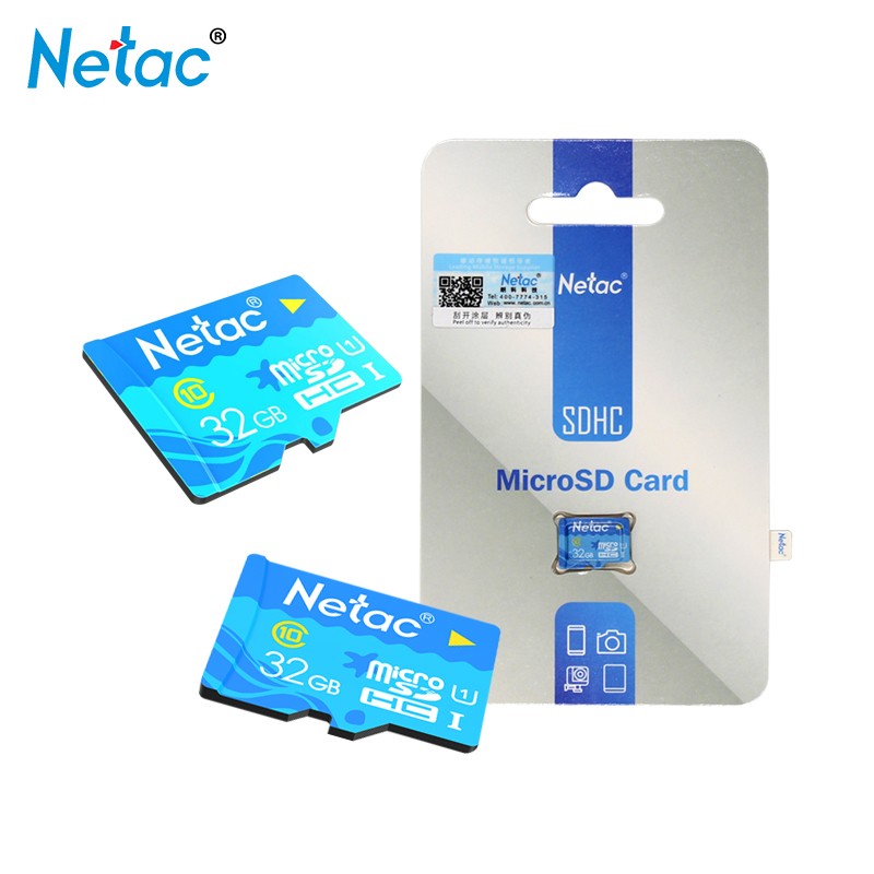 фото Карта памяти microsd microsd sd sd sd cardmicro sd sd netac синяя карта 32gb