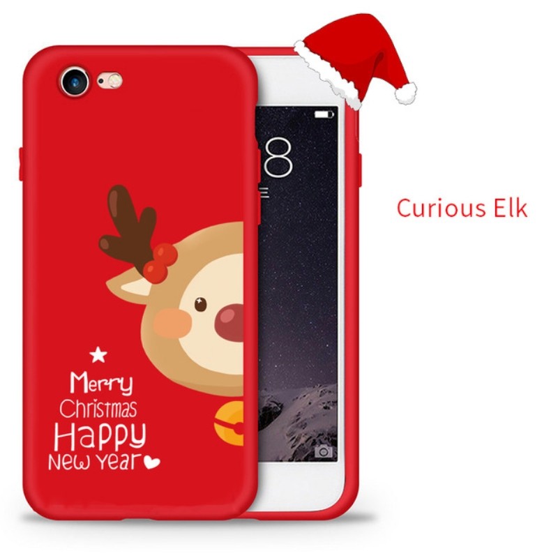 фото Рождественский чехол для iphone xs asina curious elk iphone xs max