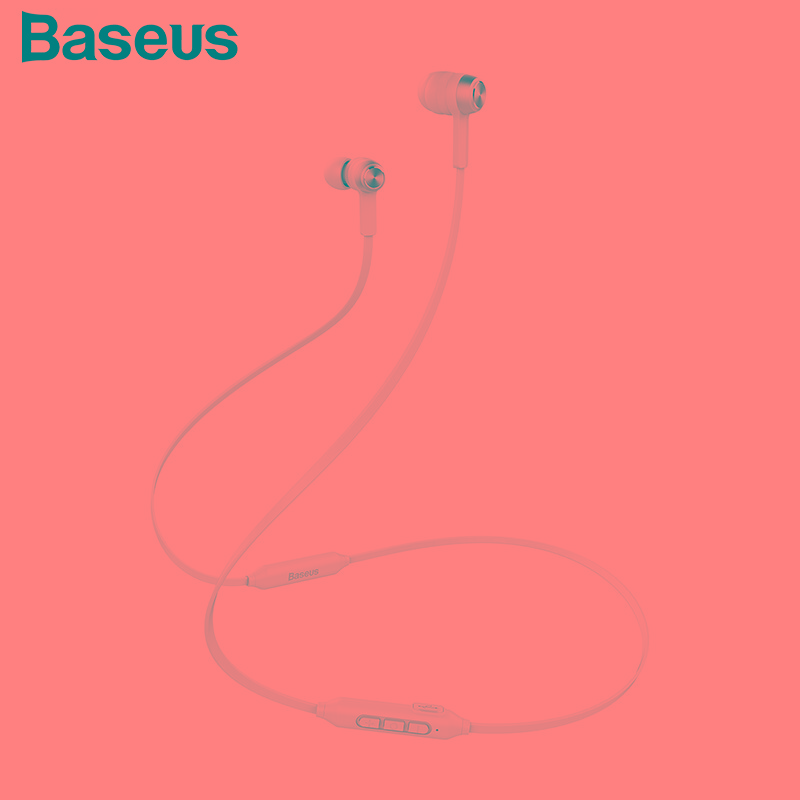 

Baseus белый С микрофоном
