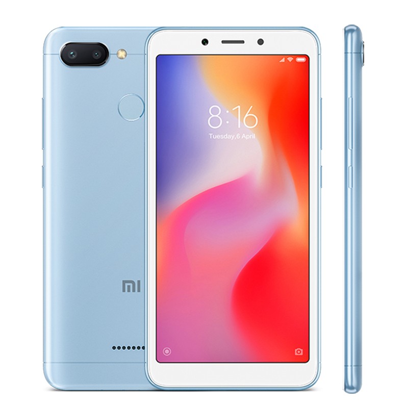 

Mi синий Добавить карту 32GB TF, Redmi 6