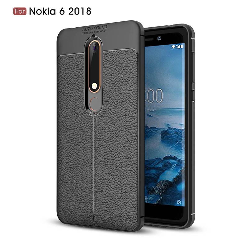 фото Задняя обложка для nokia 6 2018 nokia6 nk case мягкий tpu кремний fecoprior черный