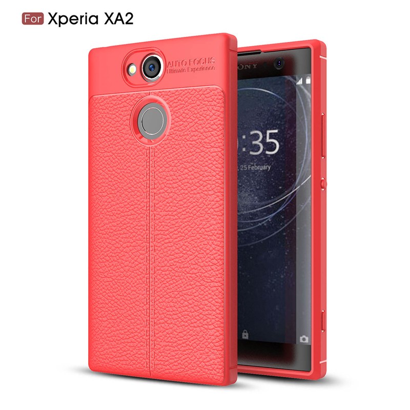 

Fecoprior красный, H4133 Задняя обложка для Sony Xperia XA2 XA 2 Корпус