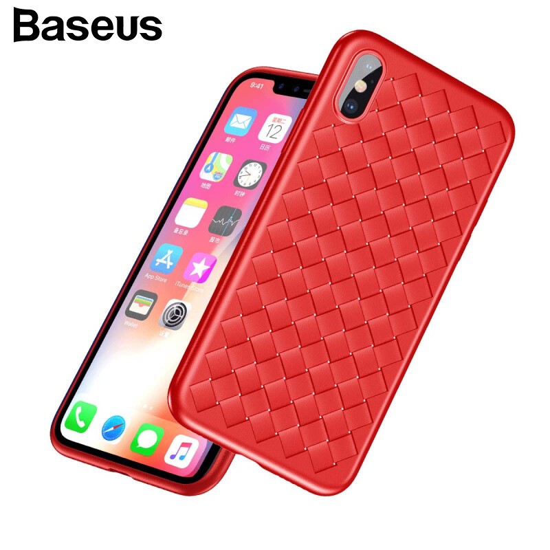 

Baseus красный iPhone X, Случай Iphone X