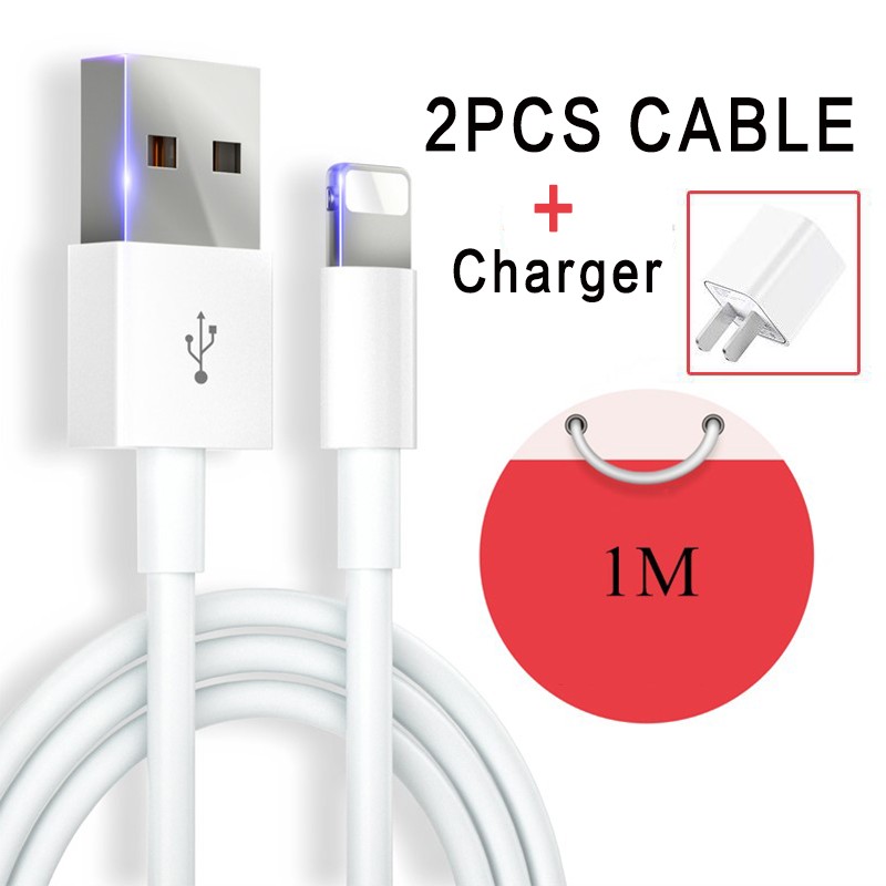

cable Кабель 2pcs заряжатель -1M 1 м, айпад