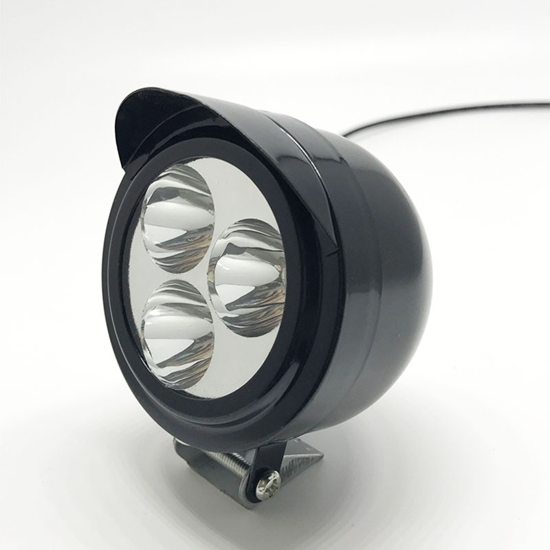 

Huiermeimi Black, 12v Мотоцикл Светодиодные фары супер яркий мотор Spotlight Head