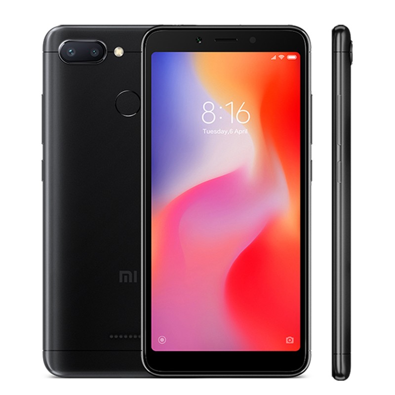 

Mi черный Стандарт с подарком, Redmi 6