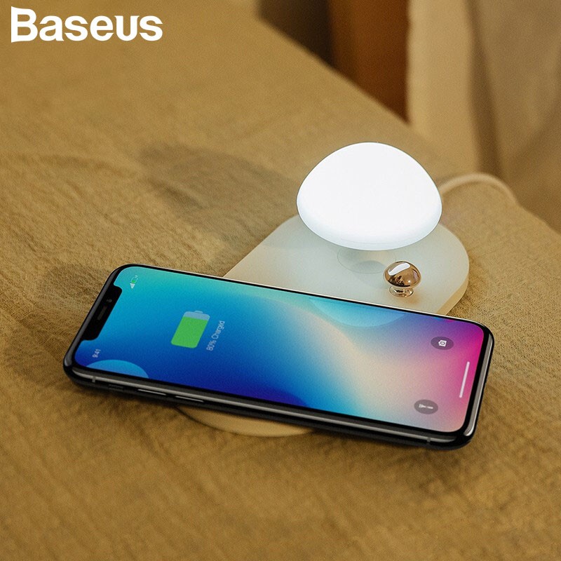 

Baseus белый, Беспроводное зарядное устройство