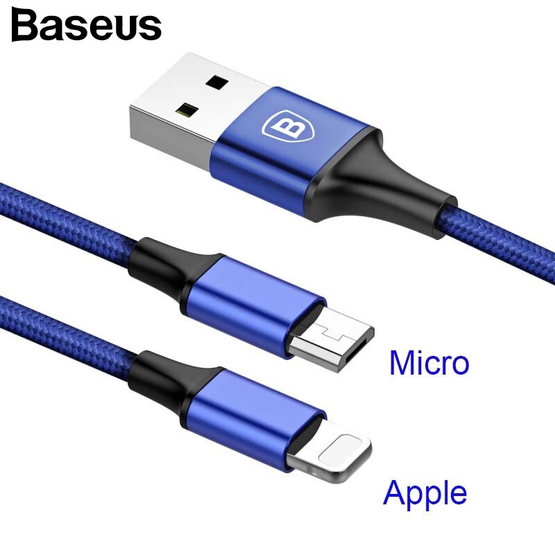 

Baseus синий 1,2 м, USB-кабель