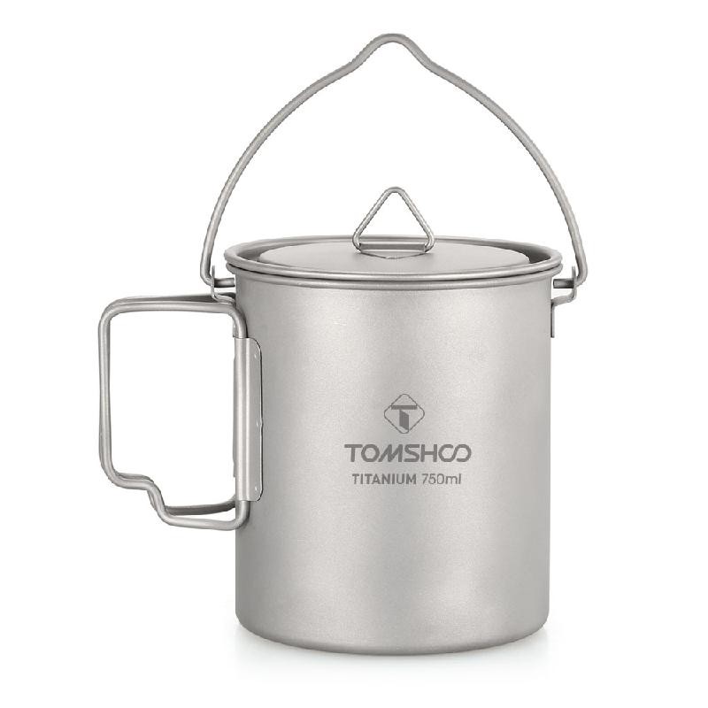 

TOMSHOO Серебряный, Кружка титановой воды