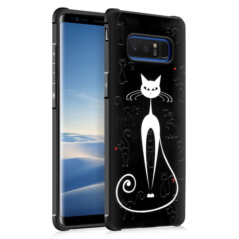 

goowiiz Большая белая кошка Samsung Galaxy A8 Plus, Samsung Galaxy A8