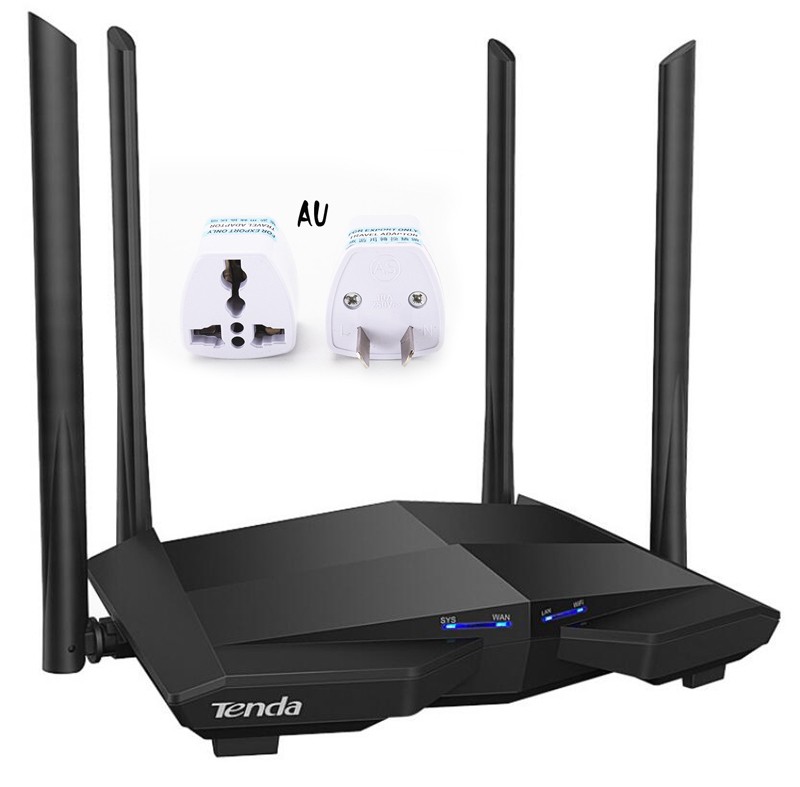 фото Tenda wi-fi tenda ac1200 tenda 300 80211ac tenda беспроводной wi-fi маршрутизатор txzhajghon black стандарт au