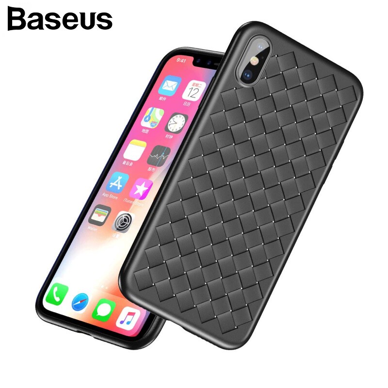 

Baseus черный iPhone X, Случай Iphone X