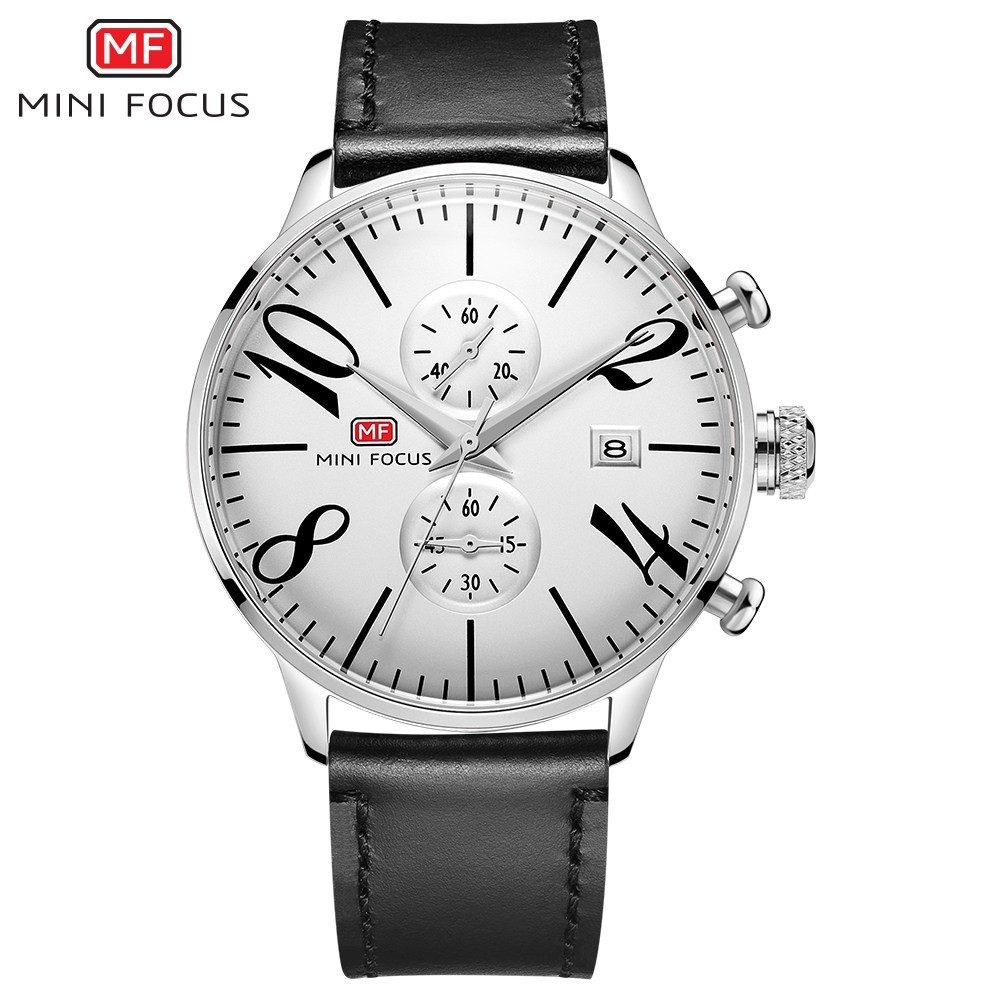 

MINIFOCUS Серебряный, Мужские часы