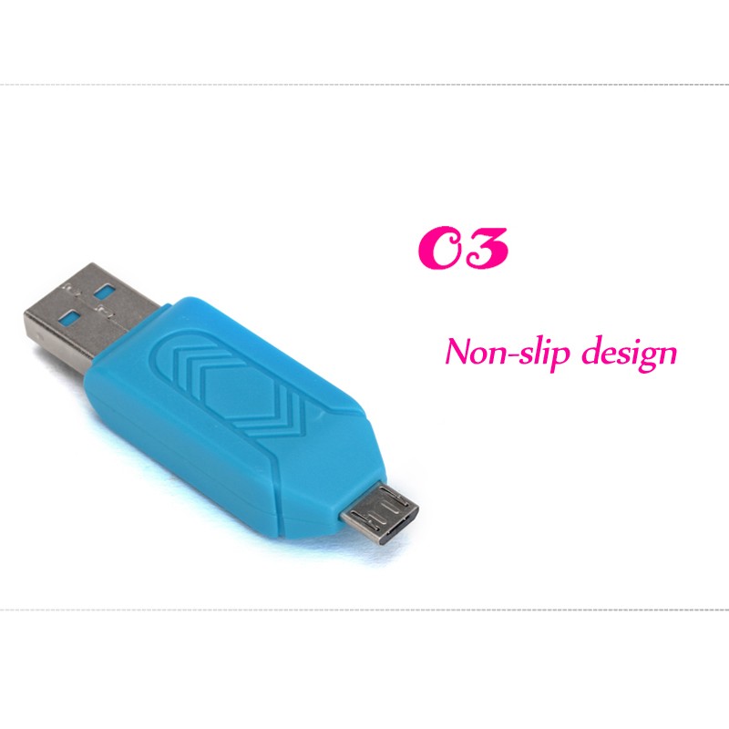 

JYSS синий 2-в-1, Micro USB-кард-ридер с micro usb OTG-кард-ридер с OTG 2 в 1 кард-ридере