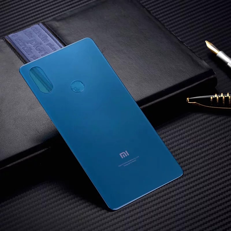 

Fecoprior синий, Оригинальный корпус для Xiaomi Mi 8 SE Mi8 SE Mi8SE Стеклянная задняя крышка аккумулятора