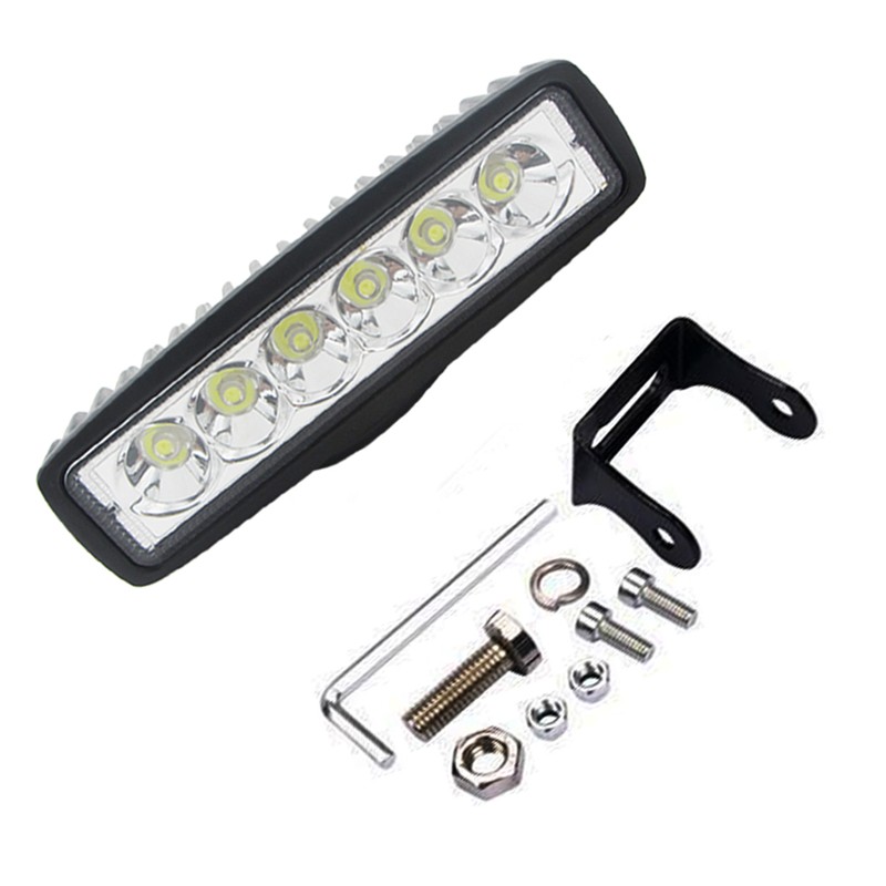 

LUTU Как изображение Светодиодная сигнальная лампа, 7inch 18W Cree Led Work Light Bar