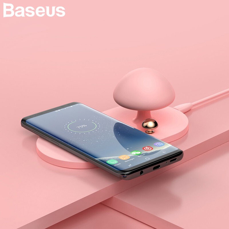 

Baseus розовый, Беспроводное зарядное устройство