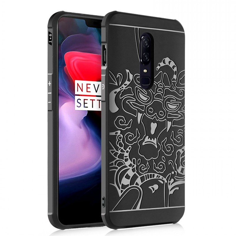 

goowiiz Черный дракон OnePlus 6, OnePlus 6