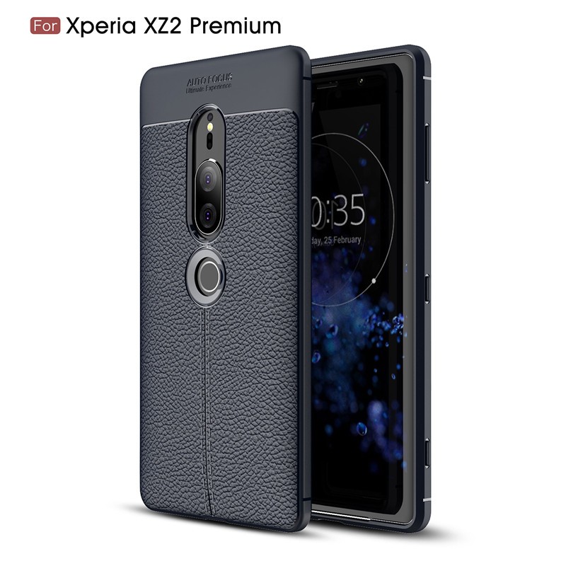 

Fecoprior Темно-синий, H8166 Задняя обложка для Sony Xperia XZ2 Premium Case