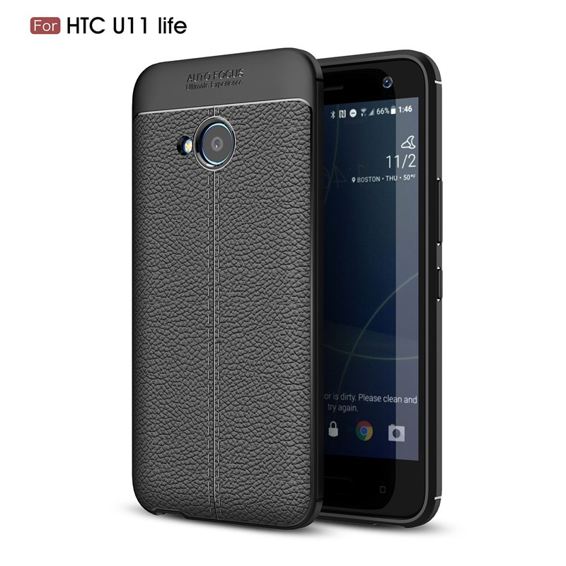 

Fecoprior Черный, Задняя обложка для HTC U11 Life U11 Lite U 11 U11Life Case