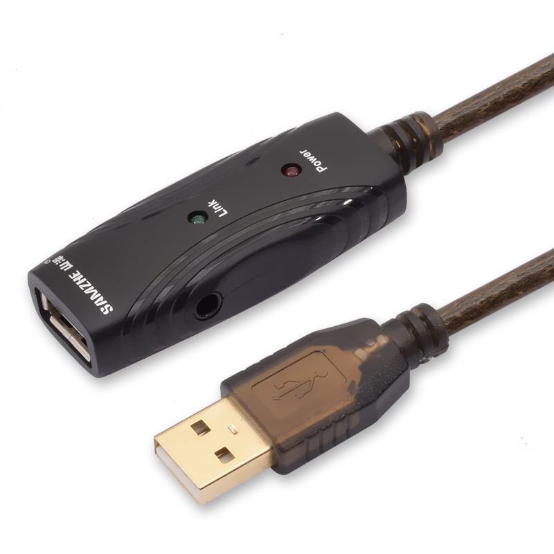 

JD Коллекция USB20 удлинитель с усилением сигнала 20 метров, SAMZHE