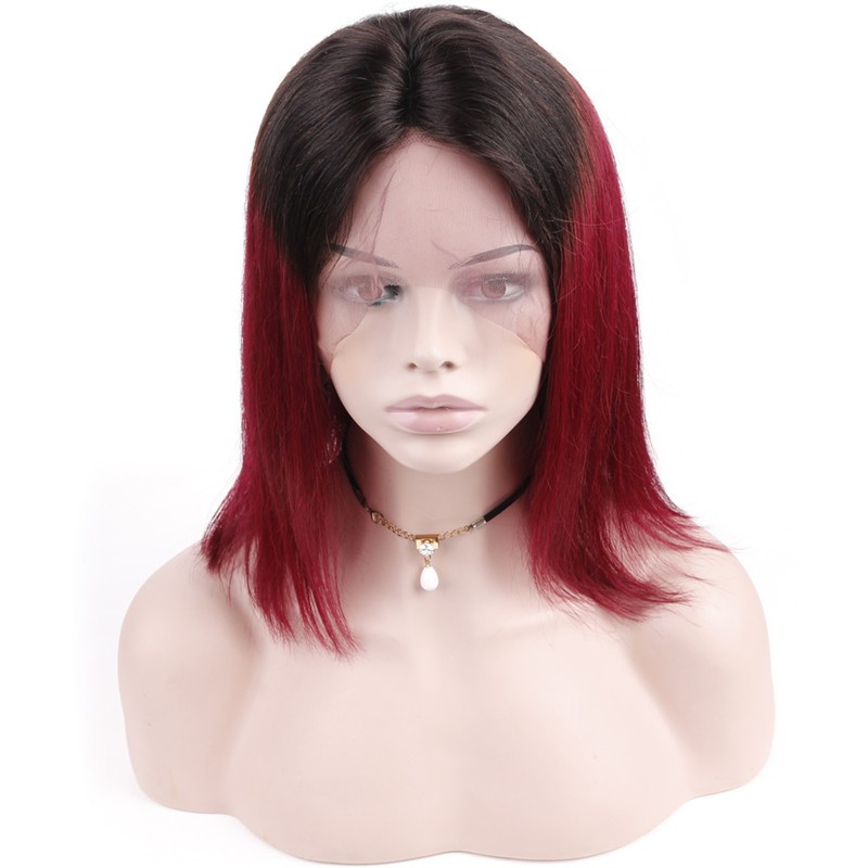 

HCDIVA T1B Бургундия 8 дюймов, Bob Wigs