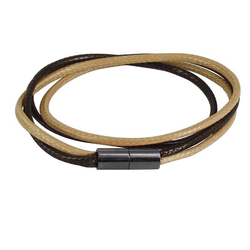 

Hardart черный 20см, Корейский браслет WAX CORD