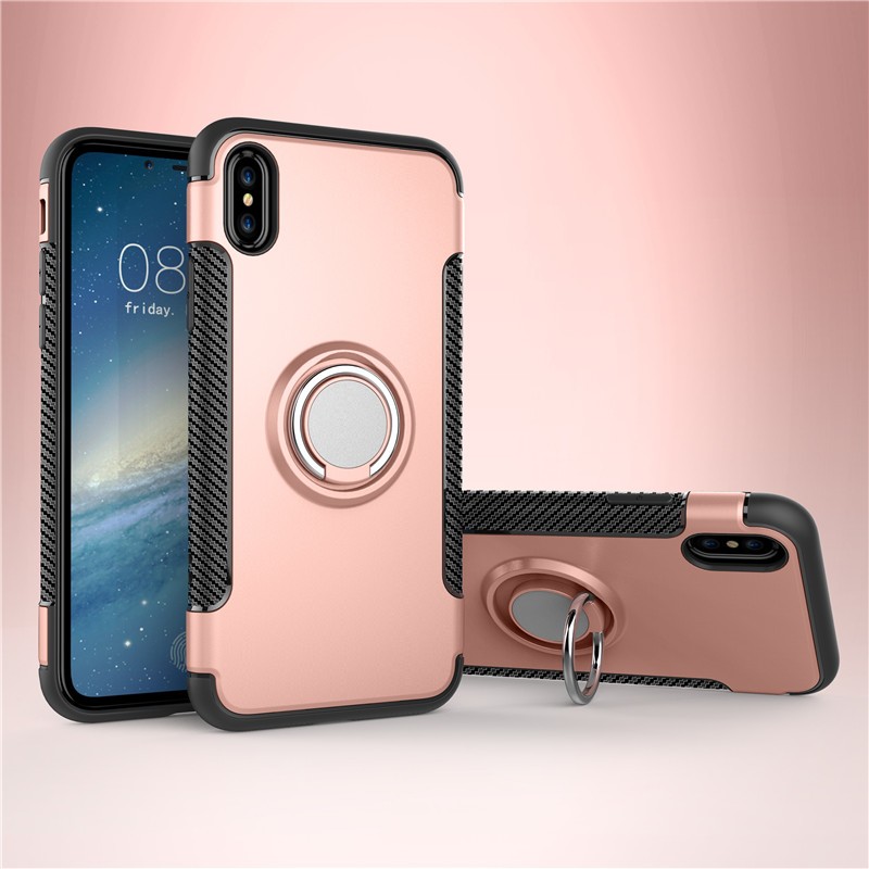 

Fecoprior розовый iPhone X, Задняя обложка для iPhone XS X iPhoneXS Чехол для автомобильного держателя с жестким ПК Silicon