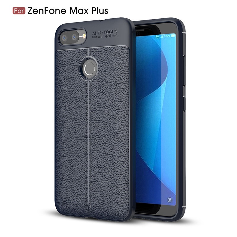 

Fecoprior Темно-синий, Задняя обложка для Asus Zenfone Max Plus M1 ZB570TL Case MaxPlus