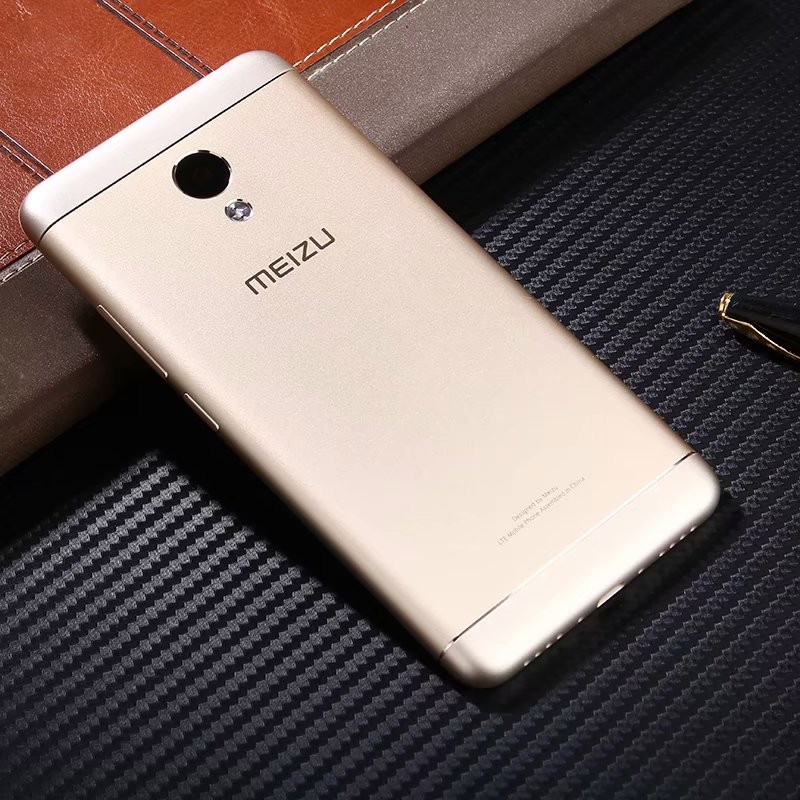 

Fecoprior Золото Meizu M3s, Оригинальный корпус для Meizu M3S Металлическая задняя крышка батареи