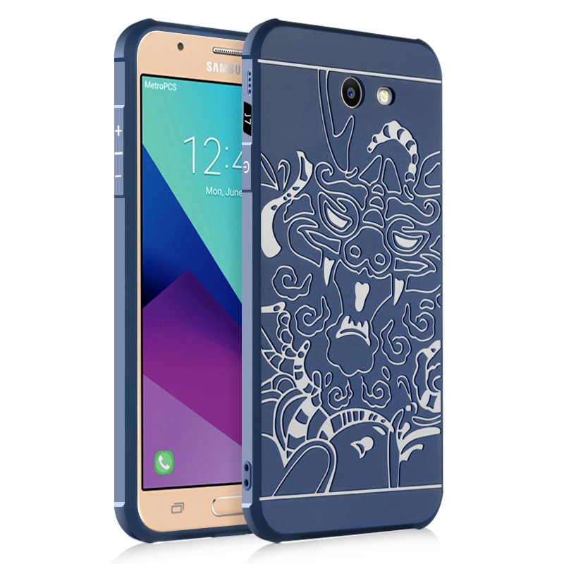 

goowiiz Дракон Синий Samsung Galaxy A8 Plus, Samsung Galaxy J3 US