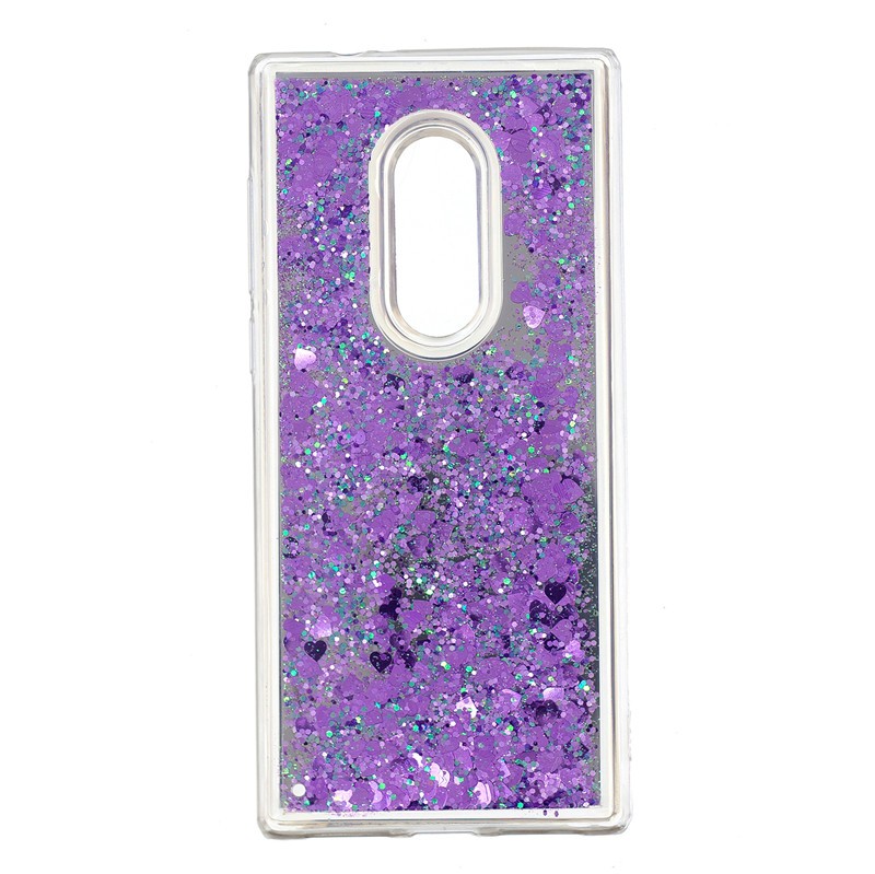 

Fecoprior Пурпурный, Задняя крышка для Alcatel 5 5086D Корпус Зеркало Блеск Liquid Quicksand Shining