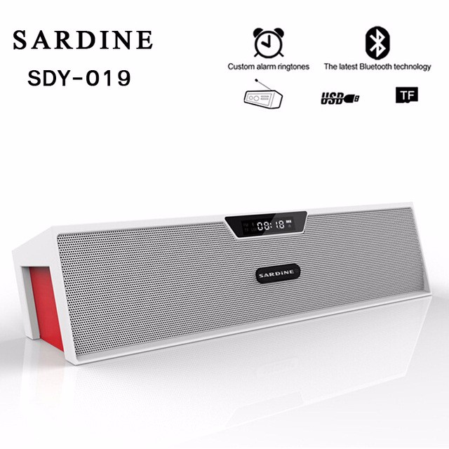

Mzxtby SDY019 Белый Бизнес-оффис, TF FM-радио Dual bluetooth Динамики портативные