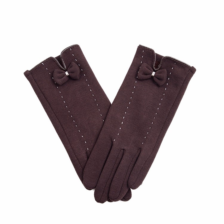 

FURART Brown Один размер, Перчатки женские