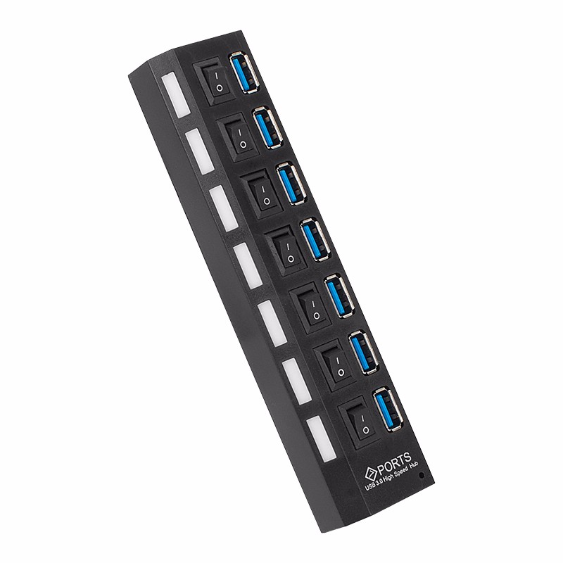 

Mzxtby 30White 35-45cm, USB HUB 20 Hub 47 Port Multi Usb Splitter с включенным выключенным адаптером питания