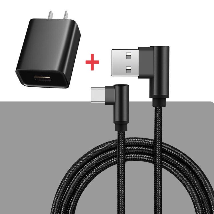 

cable Зарядный кабель зарядное устройство черный 1 м, USB-кабель