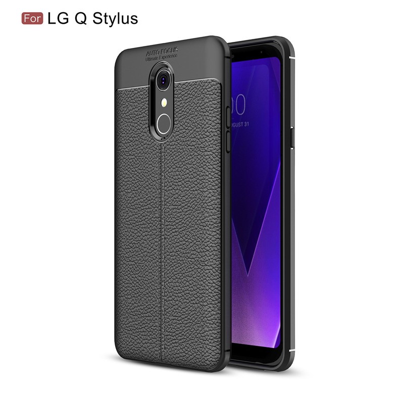 

Fecoprior черный, Задняя обложка для LG Q Stylus Q Stylus Plus Case Ultra Тонкий