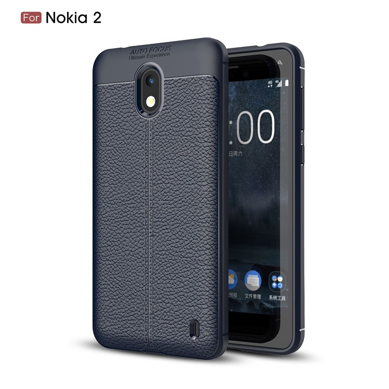 

Fecoprior Purplish Blue, Задняя обложка для Nokia 2 Nokia2 NK Case Мягкий TPU Кремний