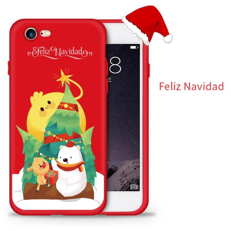 

ASINA Feliz Navidad iPhone X Xs, Рождественский чехол для iPhone Xs