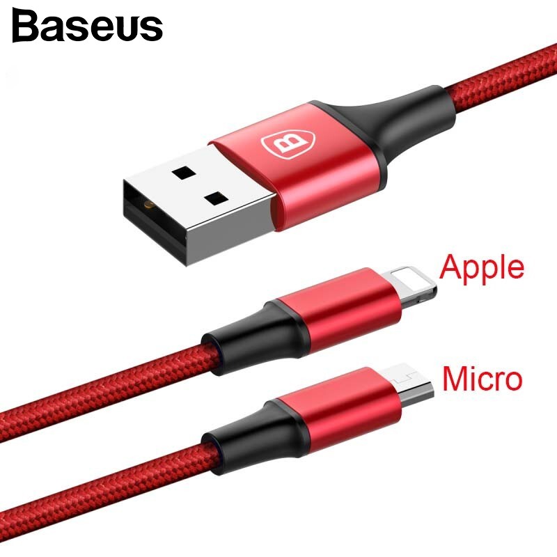 

Baseus красный 1,2 м, USB-кабель