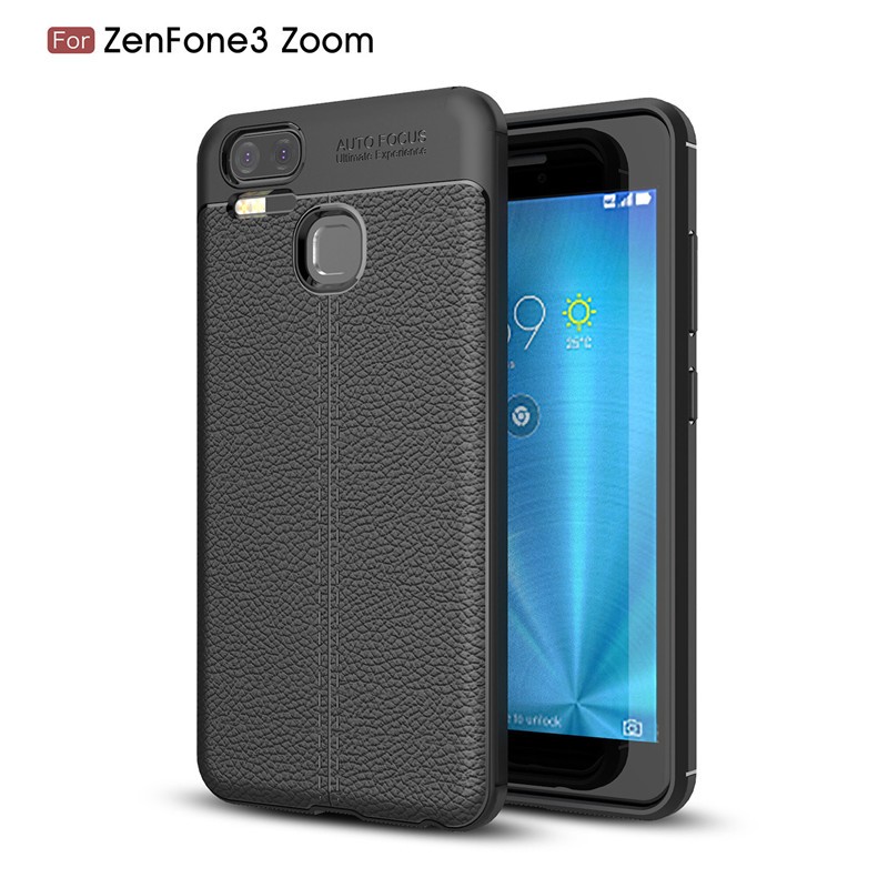 

Fecoprior черный, Zenfone3 Задняя обложка для Asus Zenfone 3 ZOOM ZE553KL Чехол