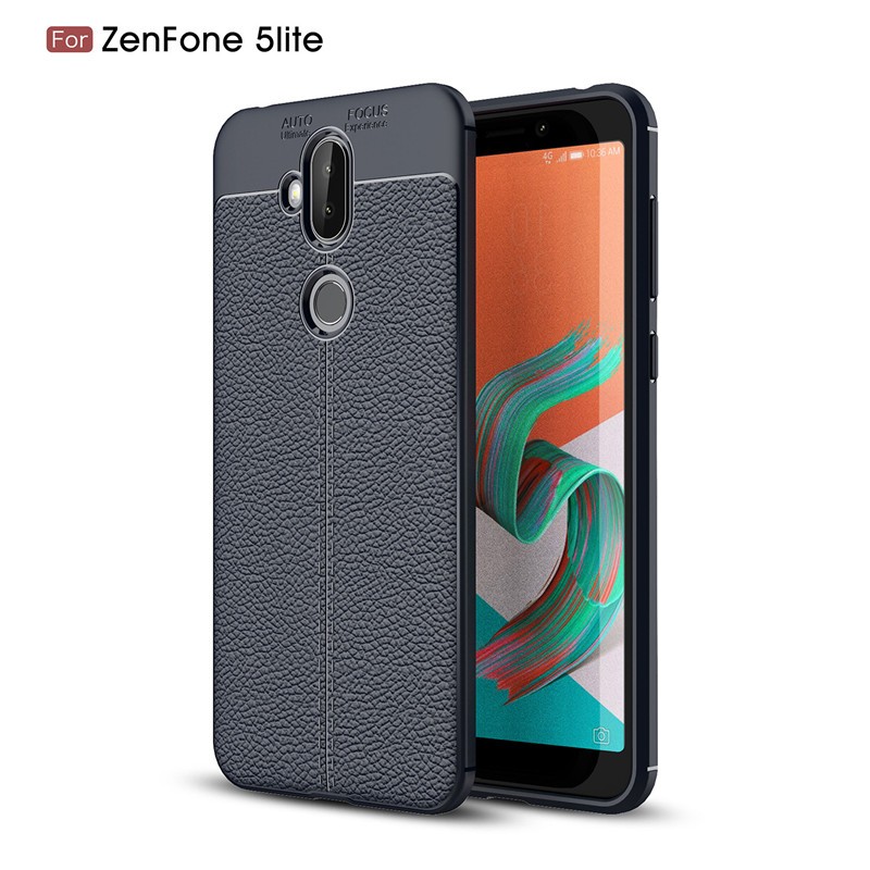 

Fecoprior Темно-синий, Zenfone5 Задняя обложка для Asus Zenfone 5 Lite ZC600KL 5Q 5Lite чехол