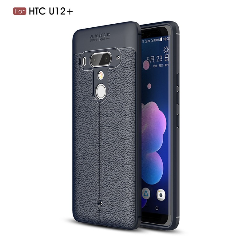 фото Задняя обложка для htc u12 plus u 12 u12plus 12plus case fecoprior темно-синий