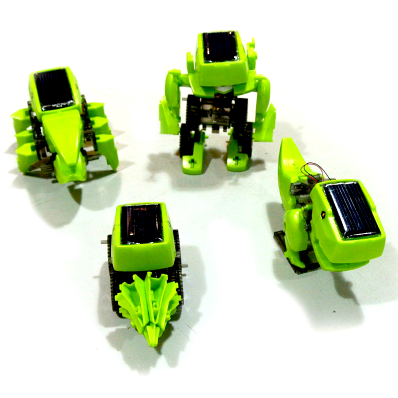 

MyMei, 4 In 1 Rechargeable Solar Power Robot