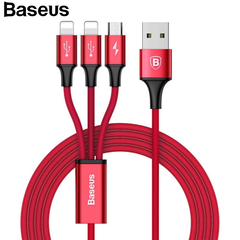 

Baseus красный 1,2 м, Телефонный кабель