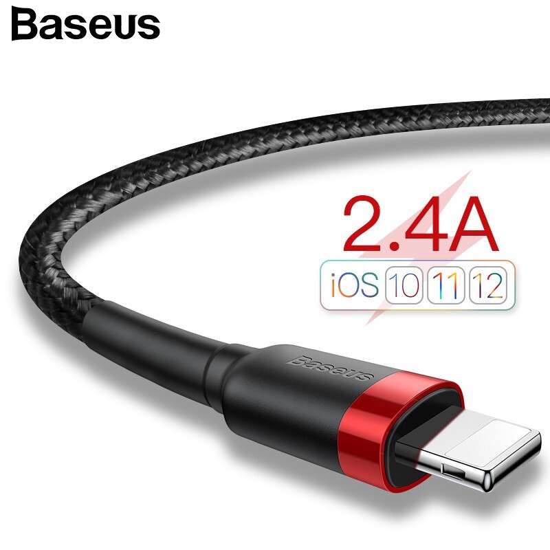 

Baseus Красный задний черный провод 2 м, Кабель USB
