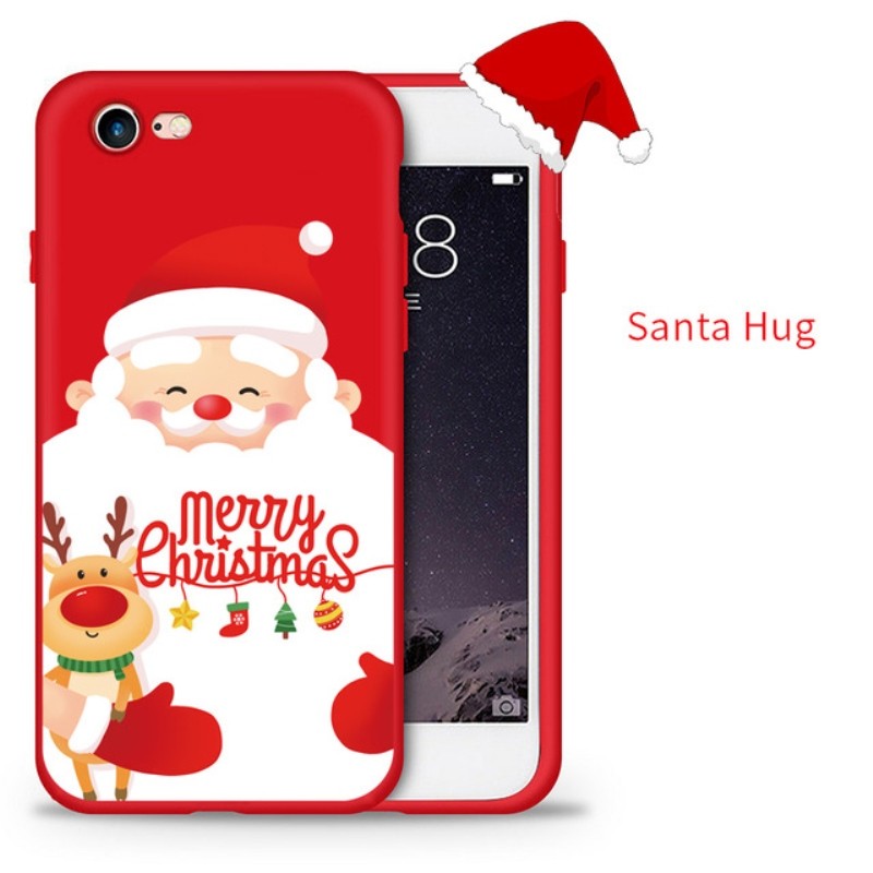 фото Рождественский чехол для iphone xs asina santa hug iphone x xs