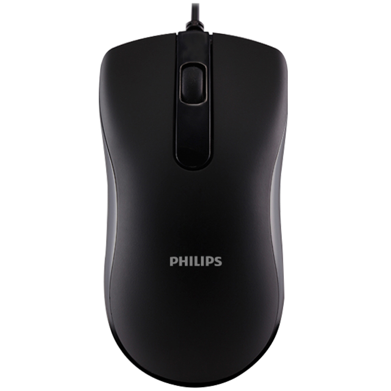 

PHILIPS черный Бизнесная Проводная мышь черная, Philips