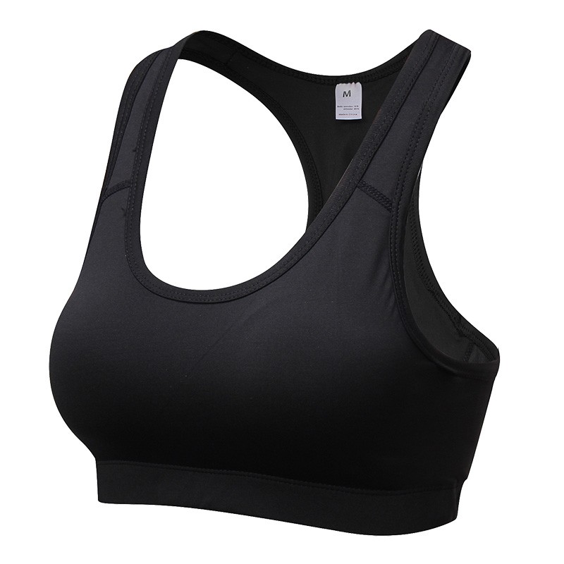 

yuerlian Черный, Sexy Front Zipper Yoga Bra